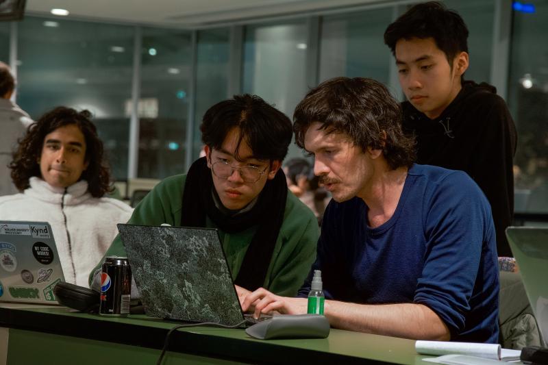 Adelaide MedTech Hackathon with the team (2023)