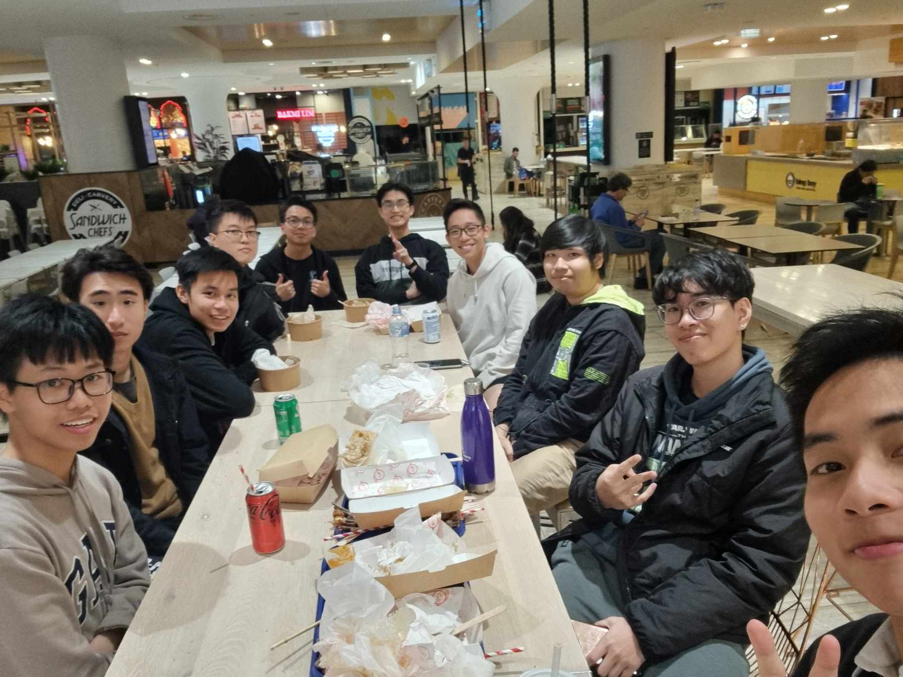 An afternoon with friends at Rundle Mall