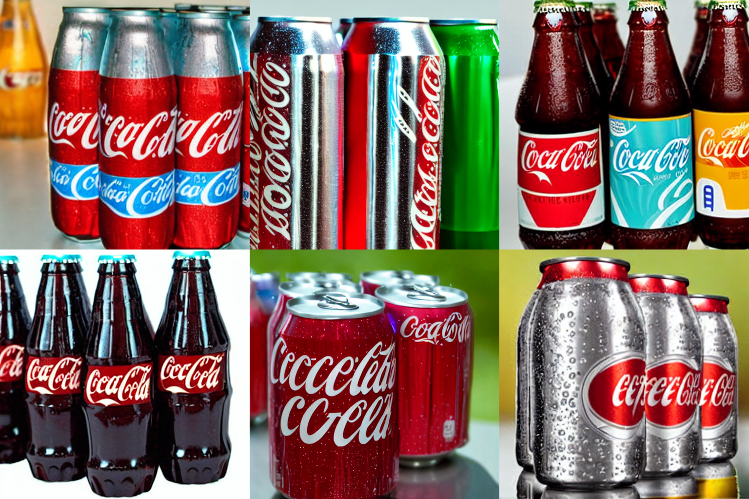 Diffusion model backdoor experiment outputs